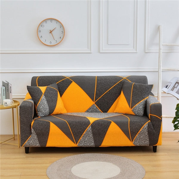 Modern Elastic Sofa Slipcovers Spandex Sofa Cover for Living Room All-inclusive Sectional Couch Cover Chair Furniture Protector