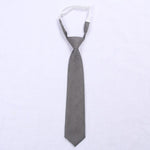 11 Solid Colors Men's Boy's Adjustable Neck Ties Narrow Necktie Accessories For JK DK School Uniform Students Cloths