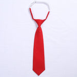 11 Solid Colors Men's Boy's Adjustable Neck Ties Narrow Necktie Accessories For JK DK School Uniform Students Cloths