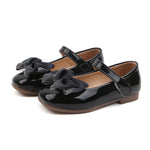 Bekamille Kid Sandals For Girls Princess Shoes Fashion Solid Color Children Bow Little Girls Leather Shoes Toddler Girls Shoes