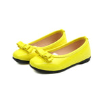 Bekamille Kid Sandals For Girls Princess Shoes Fashion Solid Color Children Bow Little Girls Leather Shoes Toddler Girls Shoes