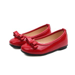Bekamille Kid Sandals For Girls Princess Shoes Fashion Solid Color Children Bow Little Girls Leather Shoes Toddler Girls Shoes