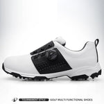 New Arrival 2020 PGM Golf Shoes Men's Waterproof Sports Shoes Spikes Anti-skid Sport Sneaker Male Knobs Buckle Golf Shoes