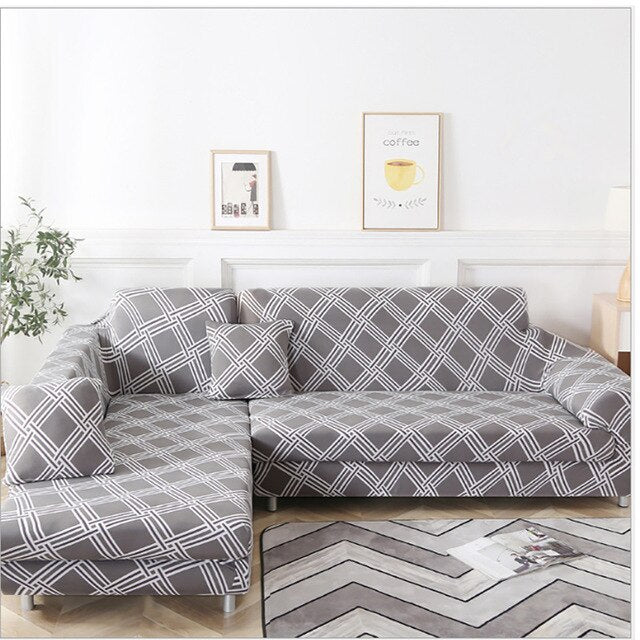 1/2/3/4 Seat Slipcovers Modern Style Sofa Cover 100% polyester Sofa Cover for Living Room Couch Cover Sofa Towel house de canapé