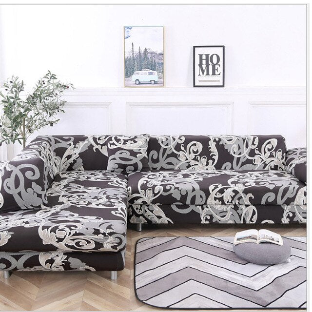 1/2/3/4 Seat Slipcovers Modern Style Sofa Cover 100% polyester Sofa Cover for Living Room Couch Cover Sofa Towel house de canapé
