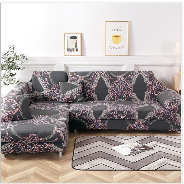 1/2/3/4 Seat Slipcovers Modern Style Sofa Cover 100% polyester Sofa Cover for Living Room Couch Cover Sofa Towel house de canapé