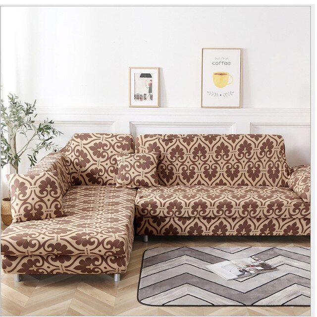 1/2/3/4 Seat Slipcovers Modern Style Sofa Cover 100% polyester Sofa Cover for Living Room Couch Cover Sofa Towel house de canapé