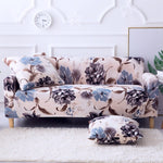 Big Flower 1/2/3/4 Seat Sofa Cover All-inclusive Elastic Seat Covers Couch Covers Covering Slipcovers Single-seat Double-seat