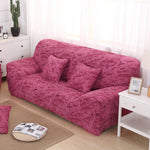 Big Flower 1/2/3/4 Seat Sofa Cover All-inclusive Elastic Seat Covers Couch Covers Covering Slipcovers Single-seat Double-seat