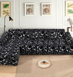 Big Flower 1/2/3/4 Seat Sofa Cover All-inclusive Elastic Seat Covers Couch Covers Covering Slipcovers Single-seat Double-seat