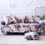 Big Flower 1/2/3/4 Seat Sofa Cover All-inclusive Elastic Seat Covers Couch Covers Covering Slipcovers Single-seat Double-seat