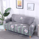 Big Flower 1/2/3/4 Seat Sofa Cover All-inclusive Elastic Seat Covers Couch Covers Covering Slipcovers Single-seat Double-seat