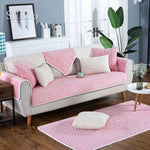 Leaves quilted winter plush sectional sofa cover slipcovers furniture couch covers sofa protector capa de sofa fundas SP5639