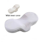 High Quality Memory Foam Anti Wrinkle Pillow Ergonomic Curve Improve Sleeping Pillows Perfect Concave Headrest Neck Support