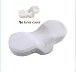 High Quality Memory Foam Anti Wrinkle Pillow Ergonomic Curve Improve Sleeping Pillows Perfect Concave Headrest Neck Support