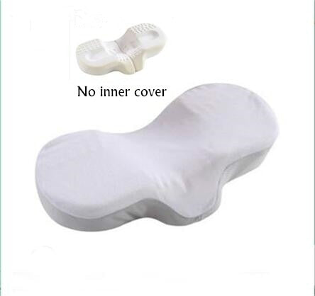 High Quality Memory Foam Anti Wrinkle Pillow Ergonomic Curve Improve Sleeping Pillows Perfect Concave Headrest Neck Support