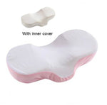 High Quality Memory Foam Anti Wrinkle Pillow Ergonomic Curve Improve Sleeping Pillows Perfect Concave Headrest Neck Support