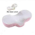 High Quality Memory Foam Anti Wrinkle Pillow Ergonomic Curve Improve Sleeping Pillows Perfect Concave Headrest Neck Support