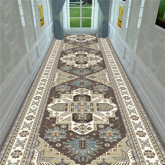 Nordic Kitchen Rugs Moroccan National Style Indoor Entrance Floor Mat Bedroom Area Rug Living Room Bohemia Corridor Carpet