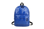 Fashion Casual Unisex Space Down Glossy Backpack Waterproof Soild Color Bag bags for women Men 2020 Hot New