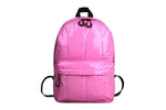 Fashion Casual Unisex Space Down Glossy Backpack Waterproof Soild Color Bag bags for women Men 2020 Hot New