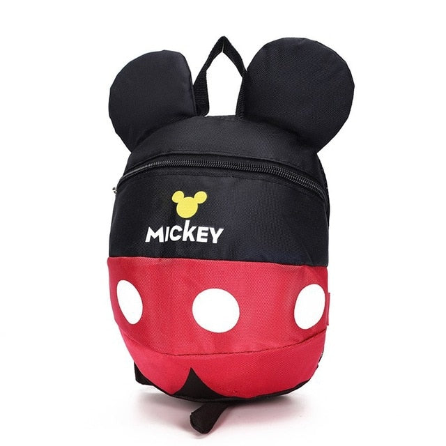 Disney Kindergarten Schoolbag Boy Children Mickey mouse Backpack Cute Cartoon Backpack 2-5 Years Girl pink Travel Backpack