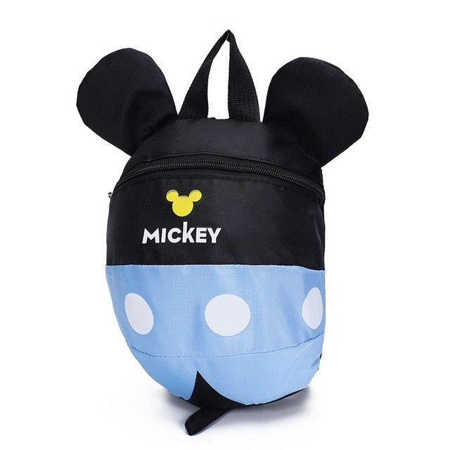 Disney Kindergarten Schoolbag Boy Children Mickey mouse Backpack Cute Cartoon Backpack 2-5 Years Girl pink Travel Backpack