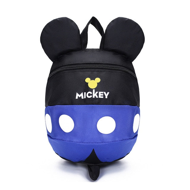 Disney Kindergarten Schoolbag Boy Children Mickey mouse Backpack Cute Cartoon Backpack 2-5 Years Girl pink Travel Backpack