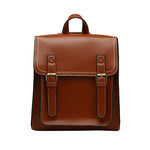 Vintage Backpack Female Pu Leather Bag Women's Backpack Fashion School Bag for Girls High Quality Leisure Shoulder Bag Sac A Dos