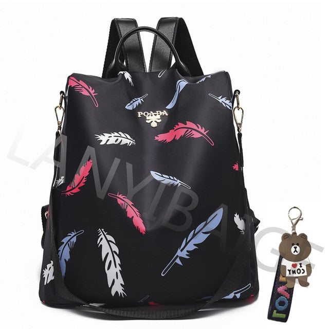 Fashion backpack women shoulder bags large capacity women backpack school bags for teenage girls light ladies travel backpack