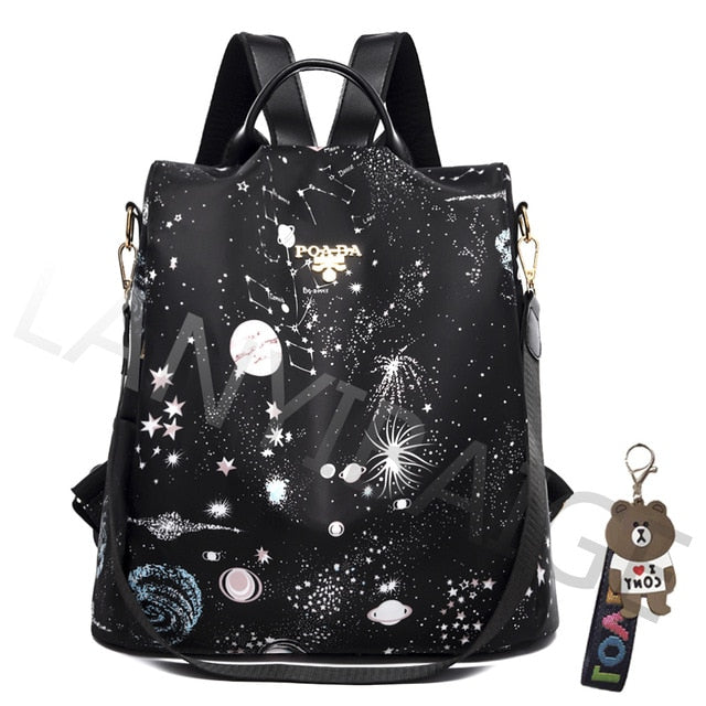 Fashion backpack women shoulder bags large capacity women backpack school bags for teenage girls light ladies travel backpack