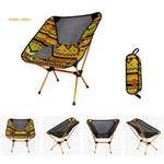 Light Moon Chair Portable Garden 7075 Chair Fishing Seat Camping Fixed Height Folding Furniture Indian Armchair