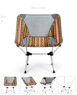 Light Moon Chair Portable Garden 7075 Chair Fishing Seat Camping Fixed Height Folding Furniture Indian Armchair