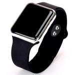 LED Electronic Sport Silicone Kids Watch Fashion Casual Outdoor Digital Display Watches Simple Kids Girls Boys Gift Clock Reloj