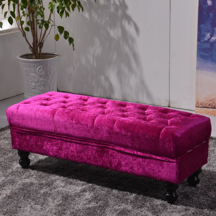 Fashion Velvet Shoes Benches Chaise Stool Clothing Store Rest Bench Shoes Shop Mall Sofa Bench 65-100cm Length Sofa Ottoman