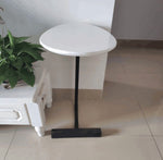 K-STAR Nordic Iron Art Oval Coffee Table Home Small Coffee Table Bedroom Corner Table  Living Room Bedside Reading Table