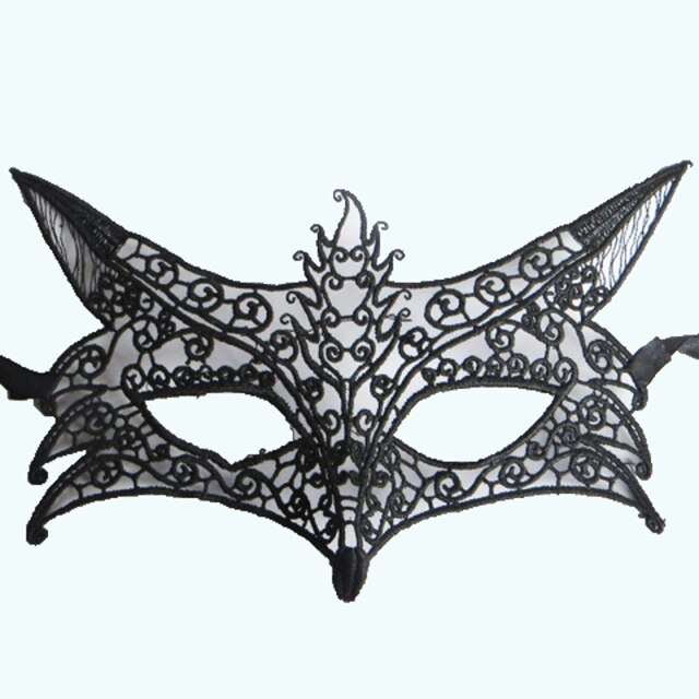 Sexy Erotic Lingerie for Women Lady Female Black Lace Mask Hollow Sexy Women Lace Eye Mask Cosplay Costume Party Nightclub