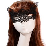 Sexy Erotic Lingerie for Women Lady Female Black Lace Mask Hollow Sexy Women Lace Eye Mask Cosplay Costume Party Nightclub
