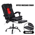 Computer Gaming Chair Lying Massage Lifting Rotatable Armchair Footrest Office Adjustable Swivel Leather Executive Massage Chair