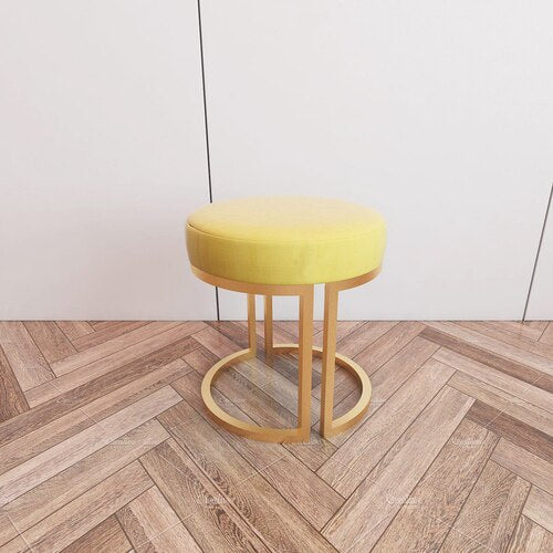 Nordic Makeup Stool Sofa Ottoman Dressing Stool Makeup Chair Home Bedroom  Dressing Table Stool Net Red Shoe Changing Stool
