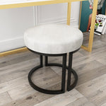 Nordic Makeup Stool Sofa Ottoman Dressing Stool Makeup Chair Home Bedroom  Dressing Table Stool Net Red Shoe Changing Stool