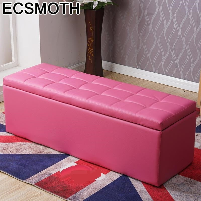 Footstool Werkbank Mueble Vintage Krukje Ottoman Escalera De Aluminio Pouf Kids Furniture Taburete Change Shoes Foot Stool