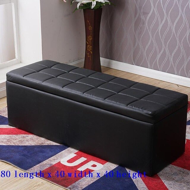 Footstool Werkbank Mueble Vintage Krukje Ottoman Escalera De Aluminio Pouf Kids Furniture Taburete Change Shoes Foot Stool
