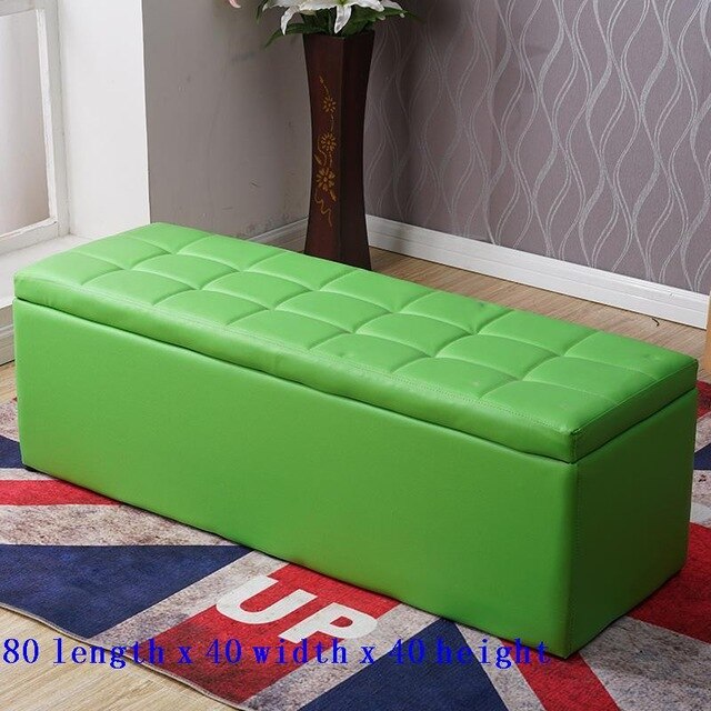 Footstool Werkbank Mueble Vintage Krukje Ottoman Escalera De Aluminio Pouf Kids Furniture Taburete Change Shoes Foot Stool