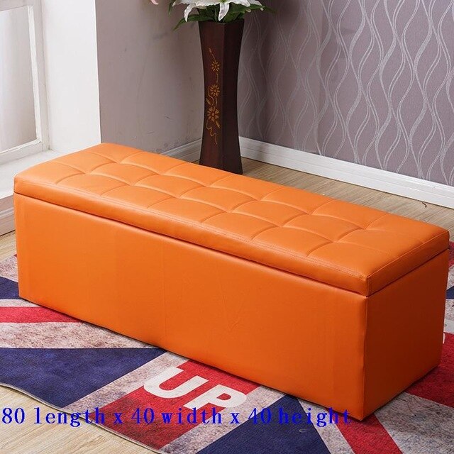 Footstool Werkbank Mueble Vintage Krukje Ottoman Escalera De Aluminio Pouf Kids Furniture Taburete Change Shoes Foot Stool