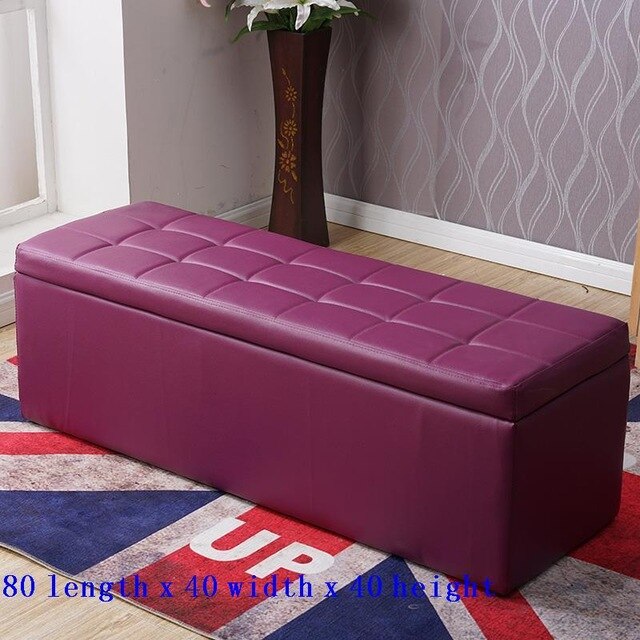 Footstool Werkbank Mueble Vintage Krukje Ottoman Escalera De Aluminio Pouf Kids Furniture Taburete Change Shoes Foot Stool