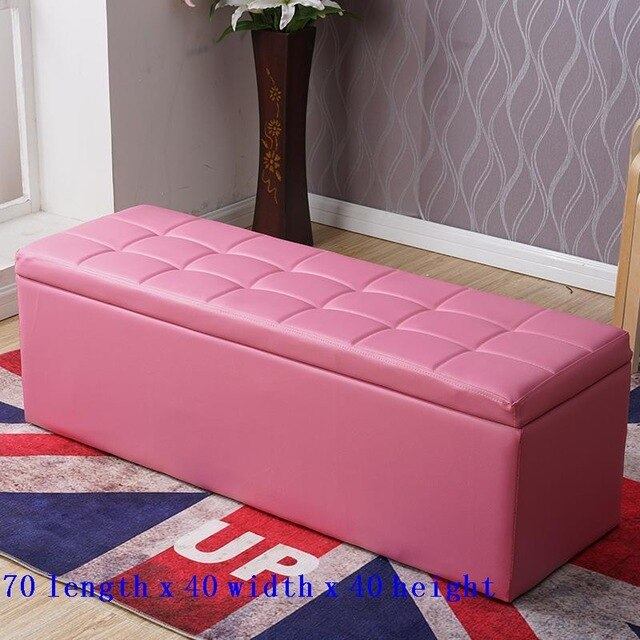 Footstool Werkbank Mueble Vintage Krukje Ottoman Escalera De Aluminio Pouf Kids Furniture Taburete Change Shoes Foot Stool