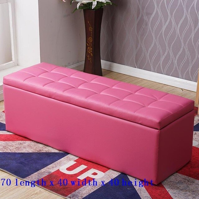 Footstool Werkbank Mueble Vintage Krukje Ottoman Escalera De Aluminio Pouf Kids Furniture Taburete Change Shoes Foot Stool