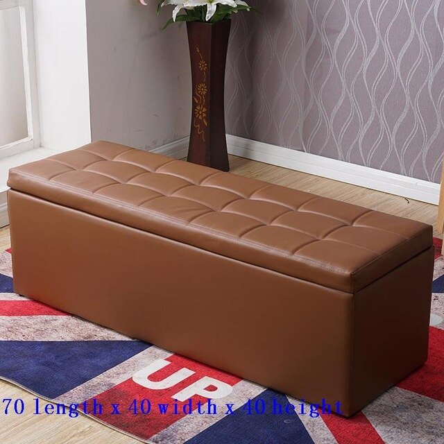 Footstool Werkbank Mueble Vintage Krukje Ottoman Escalera De Aluminio Pouf Kids Furniture Taburete Change Shoes Foot Stool