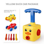 Children Cute Car Inertial Power Balloon Toy Boy Hot Frog Duck Model Educational Science Experiment Toys For Kid Gifts